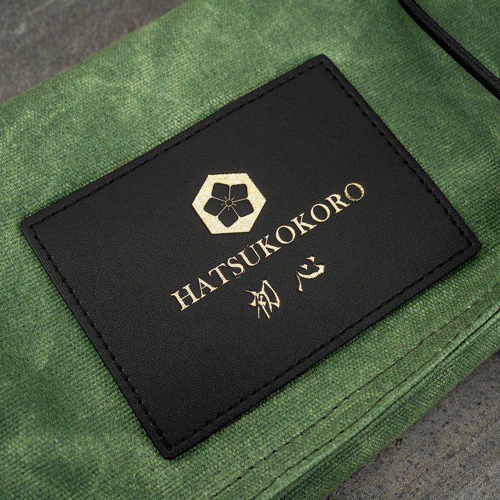 Knife Bag for 5 knives Green Hatsukokoro