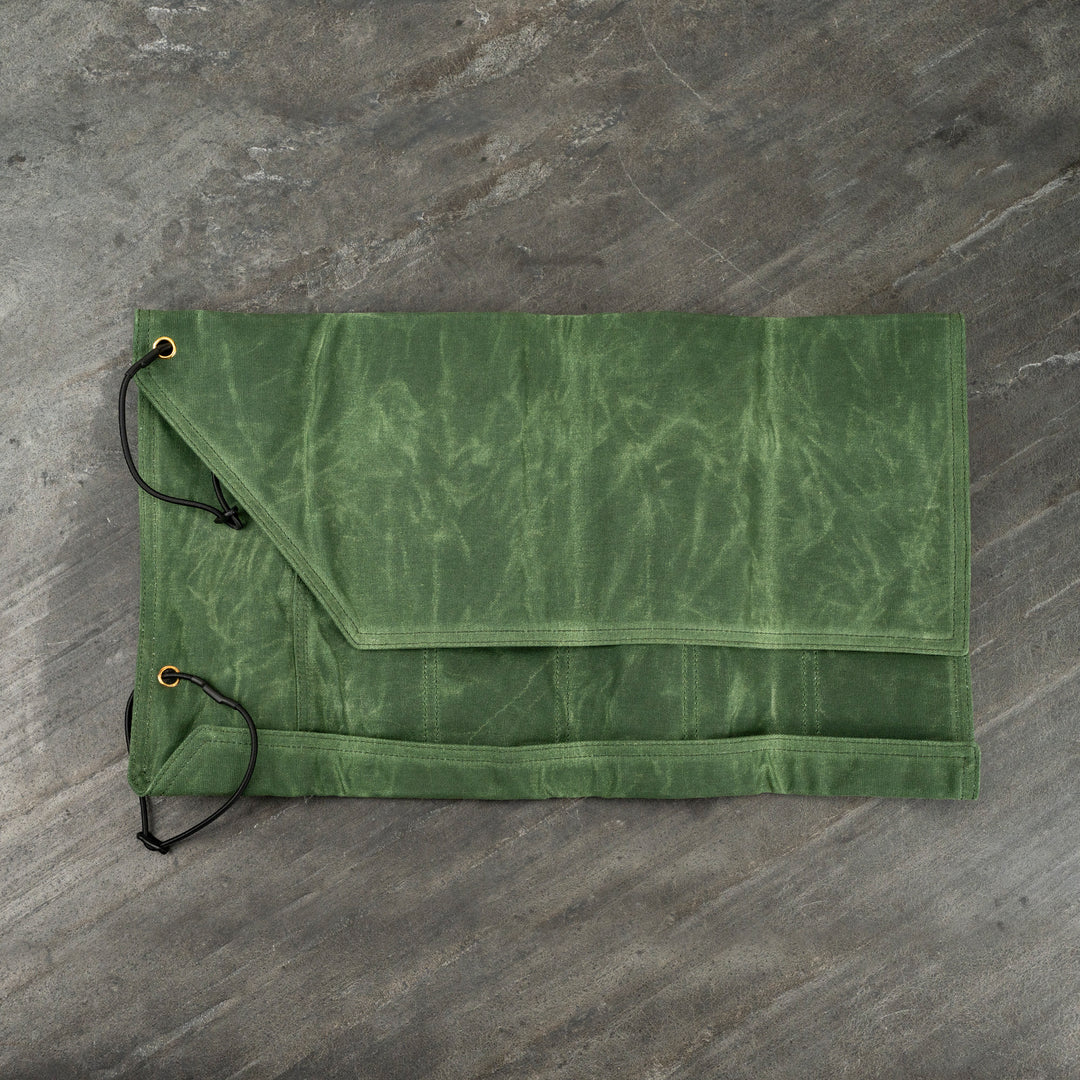 Knife Bag for 5 knives Green Hatsukokoro