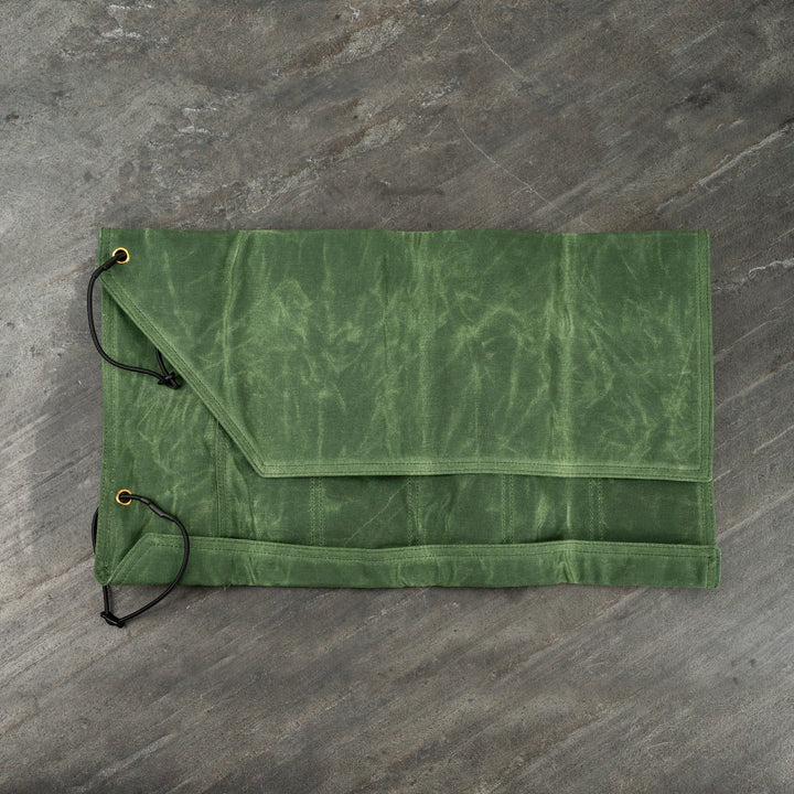 Knife Bag for 5 knives Green Hatsukokoro