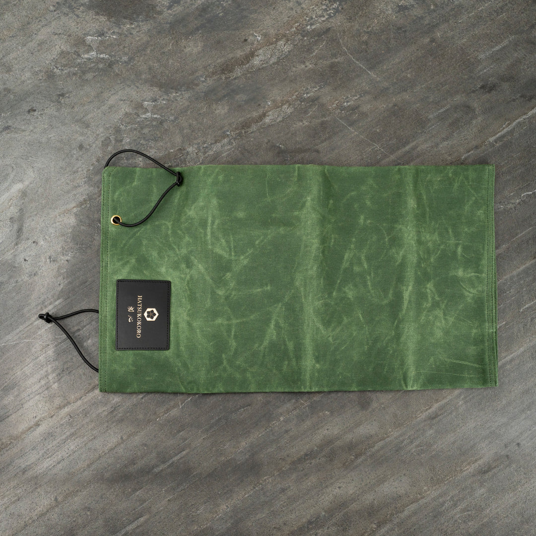 Knife Bag for 5 knives Green Hatsukokoro