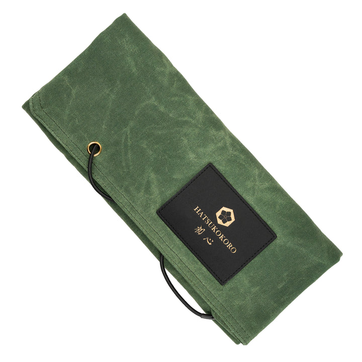 Knife Bag for 5 knives Green Hatsukokoro