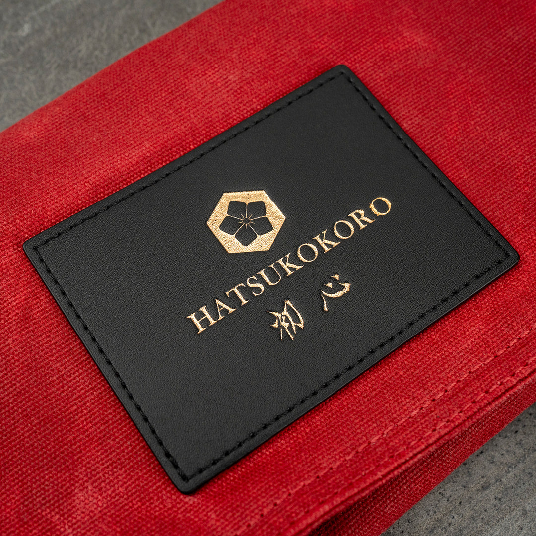 Knife Bag for 5 knives Red Hatsukokoro