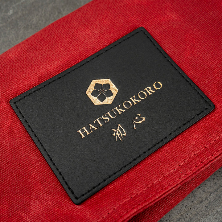Knife Bag for 5 knives Red Hatsukokoro