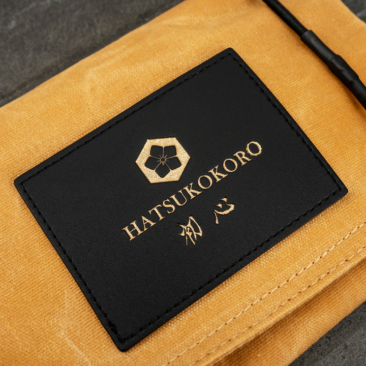 Knife Bag for 5 knives Yellow Hatsukokoro