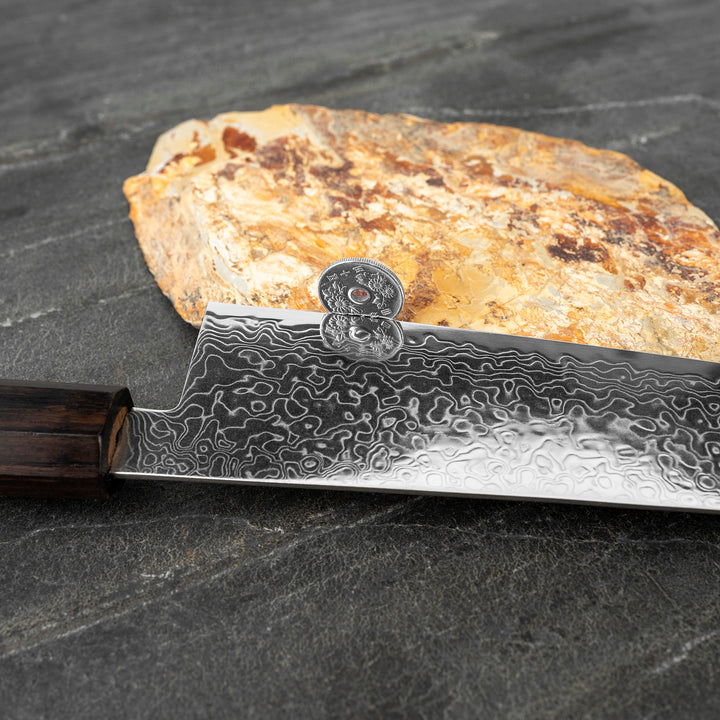 Kiritsuke Gyuto 21 cm Hatsukokoro Ryuhyo Damascus SG2