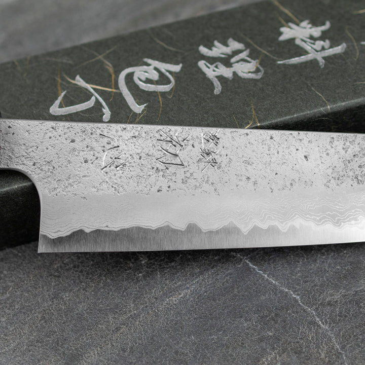 Gyuto 23 cm Hatsukokoro Ryusui Aogami#2/Iron