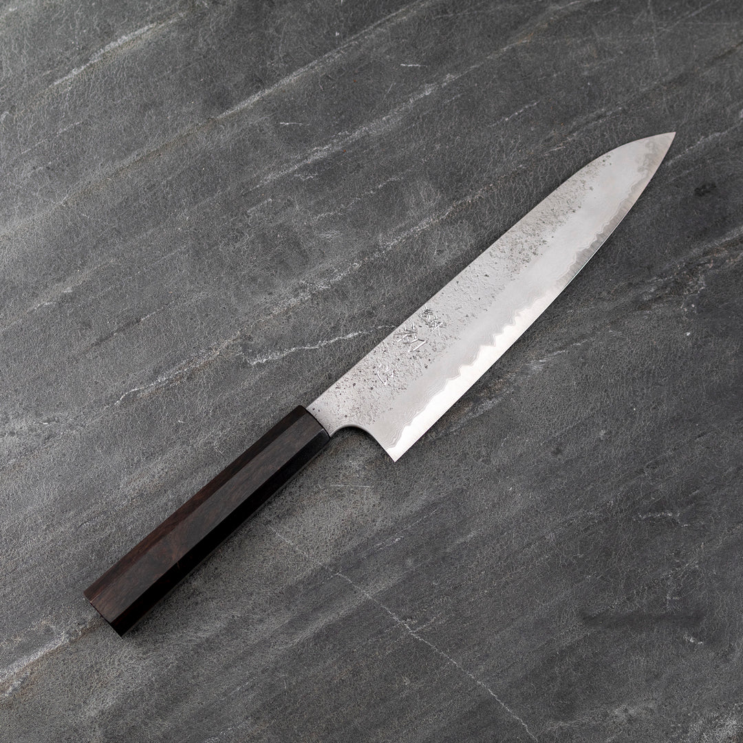 Gyuto 23 cm Hatsukokoro Ryusui Aogami#2/Iron