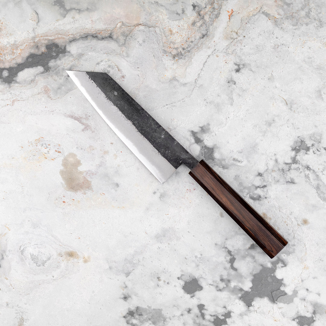 Bunka 16,5 cm Hatsukokoro Shikoku Kurouchi Aogami#2/Iron