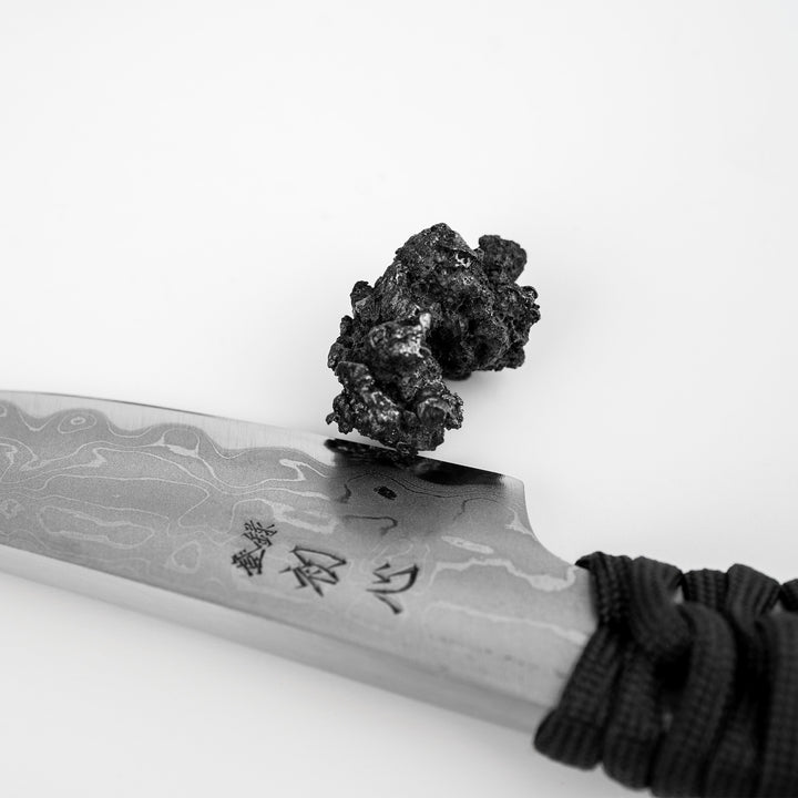 Outdoor Knife  Hatsukokoro Black Shirogami#2/Iron