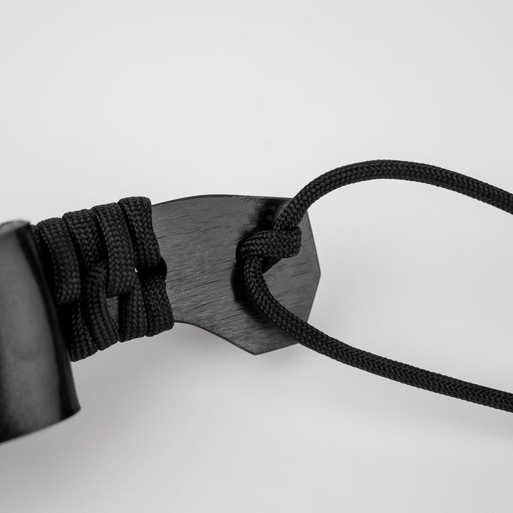 Outdoor Knife  Hatsukokoro Black Shirogami#2/Iron