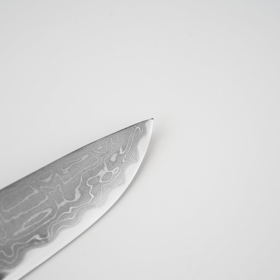 Outdoor Knife 10 cm Hatsukokoro Moro Shirogami#2/Iron