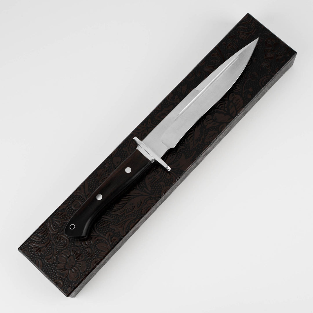 Outdoor Knife 19,5 cm Hattori Fighter Black L AUS-8