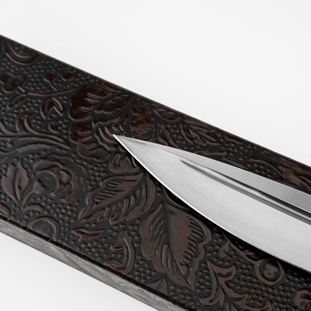 Outdoor Knife 19,5 cm Hattori Fighter Black L AUS-8
