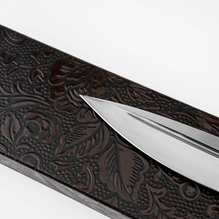 Outdoor Knife 19,5 cm Hattori Fighter Black L AUS-8