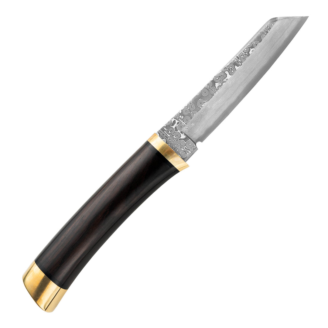 Tanto Outdoor Knife 8,7 cm Hattori Hunter Damascus Cowry-X