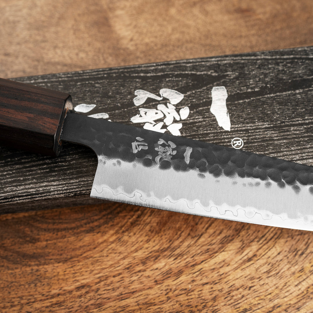 Petty 15 cm Ittetsu Kurouchi Aogami Super/SS