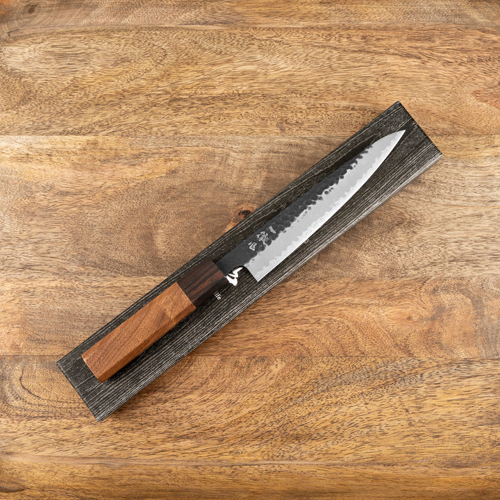 Petty 15 cm Ittetsu Kurouchi Aogami Super/SS