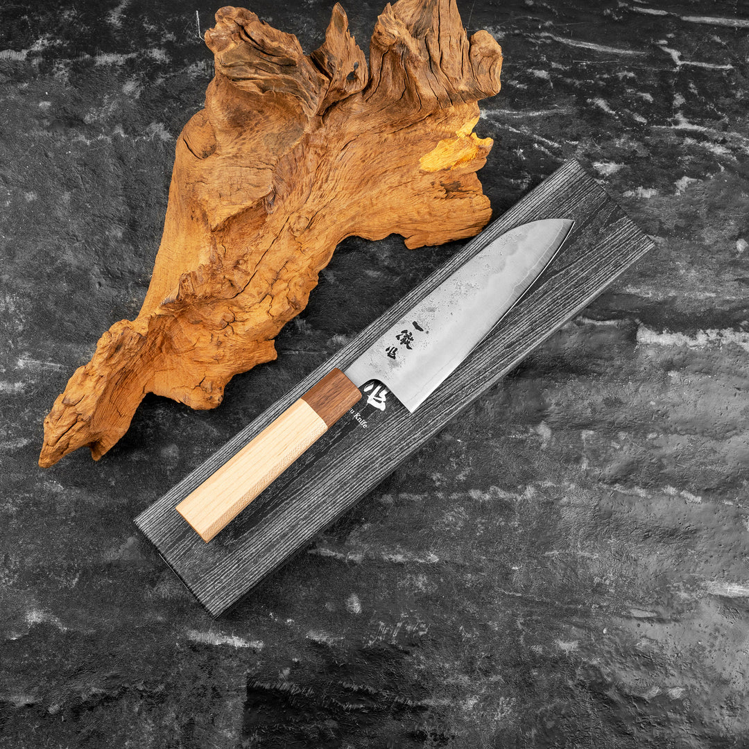 Santoku 16,5 cm Ittetsu Nashiji Gingami
