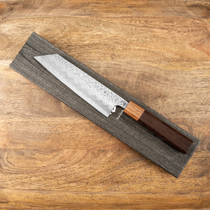 Bunka 17 cm Ittetsu Hammered Shirogami#1/SS