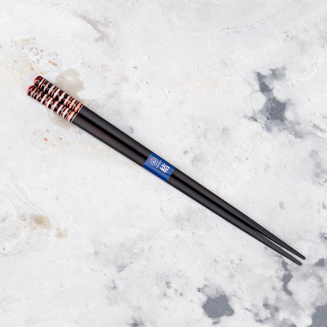 Kawai Japanese Sushi Chopsticks - Bidoro Red