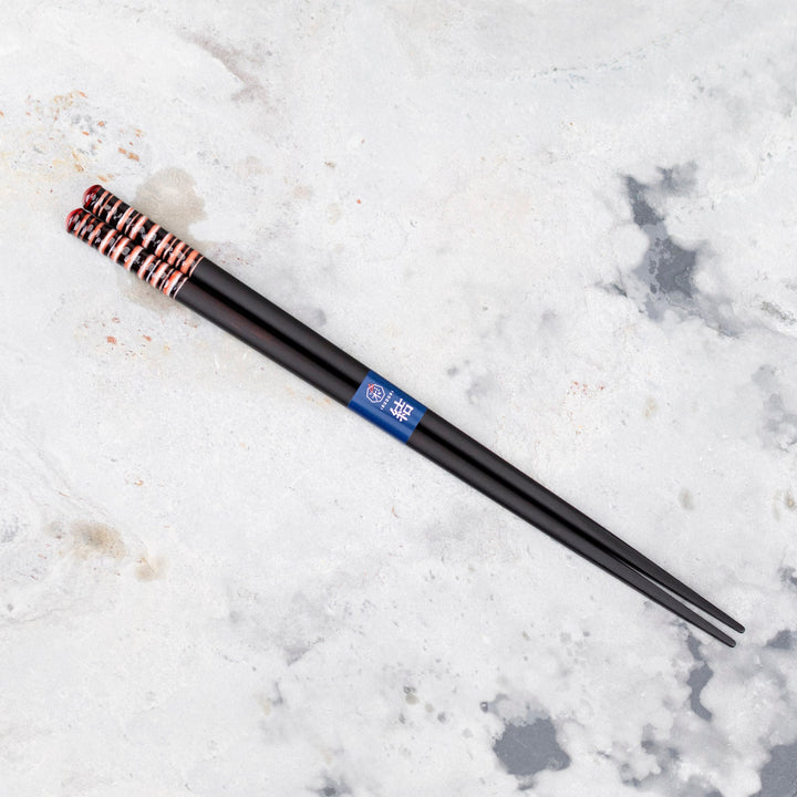 Kawai Japanese Sushi Chopsticks - Bidoro Red