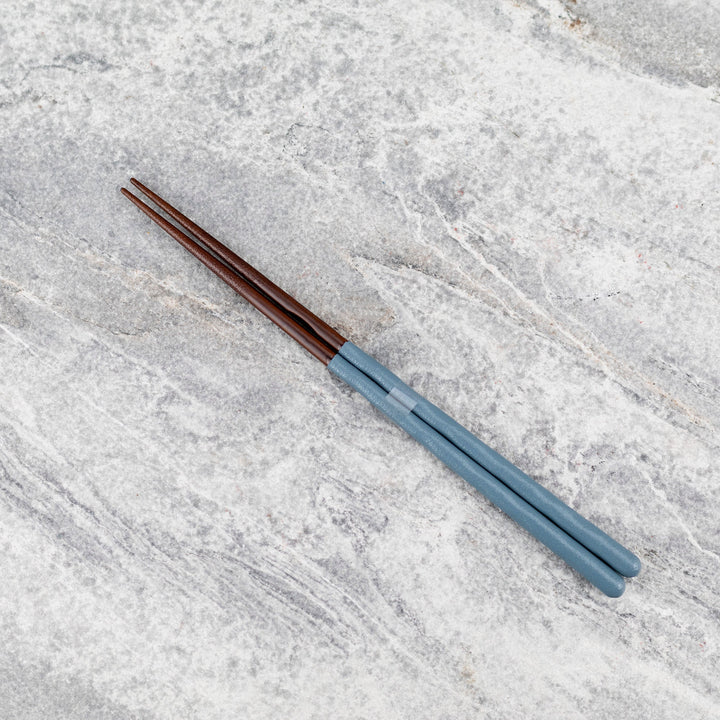 Kawai Japanese Sushi Chopsticks - Habori Kanshitsu Blue-Grey