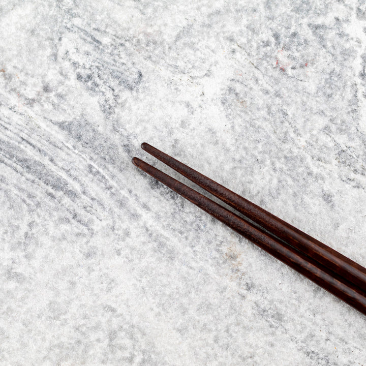 Kawai Japanese Sushi Chopsticks - Hachikaku Nuriwake Bicolor Pink