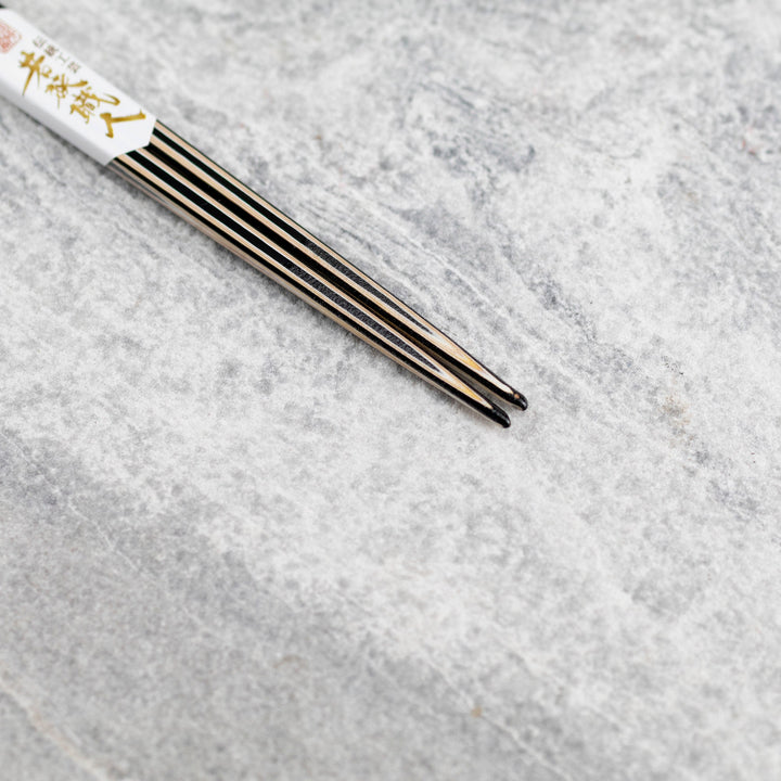 Kawai Japanese Sushi Chopsticks - Hakusan Black