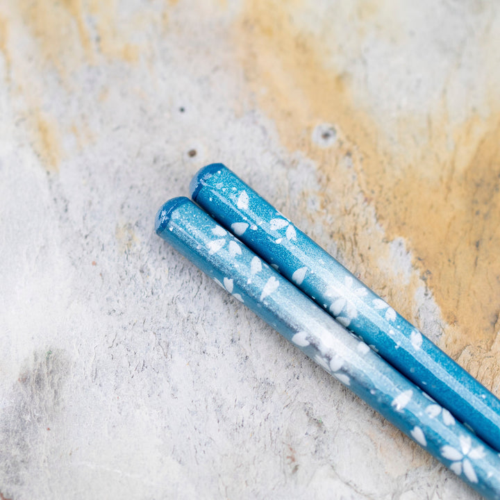Kawai Japanese Sushi Chopsticks - Hanabiyori Blue
