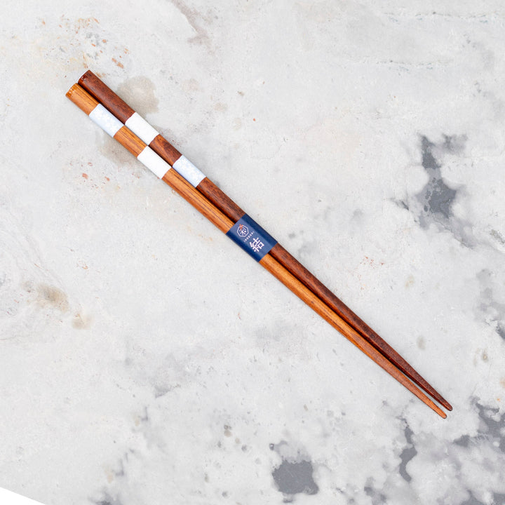 Kawai Japanese Sushi Chopsticks - Hanachirashi Blue