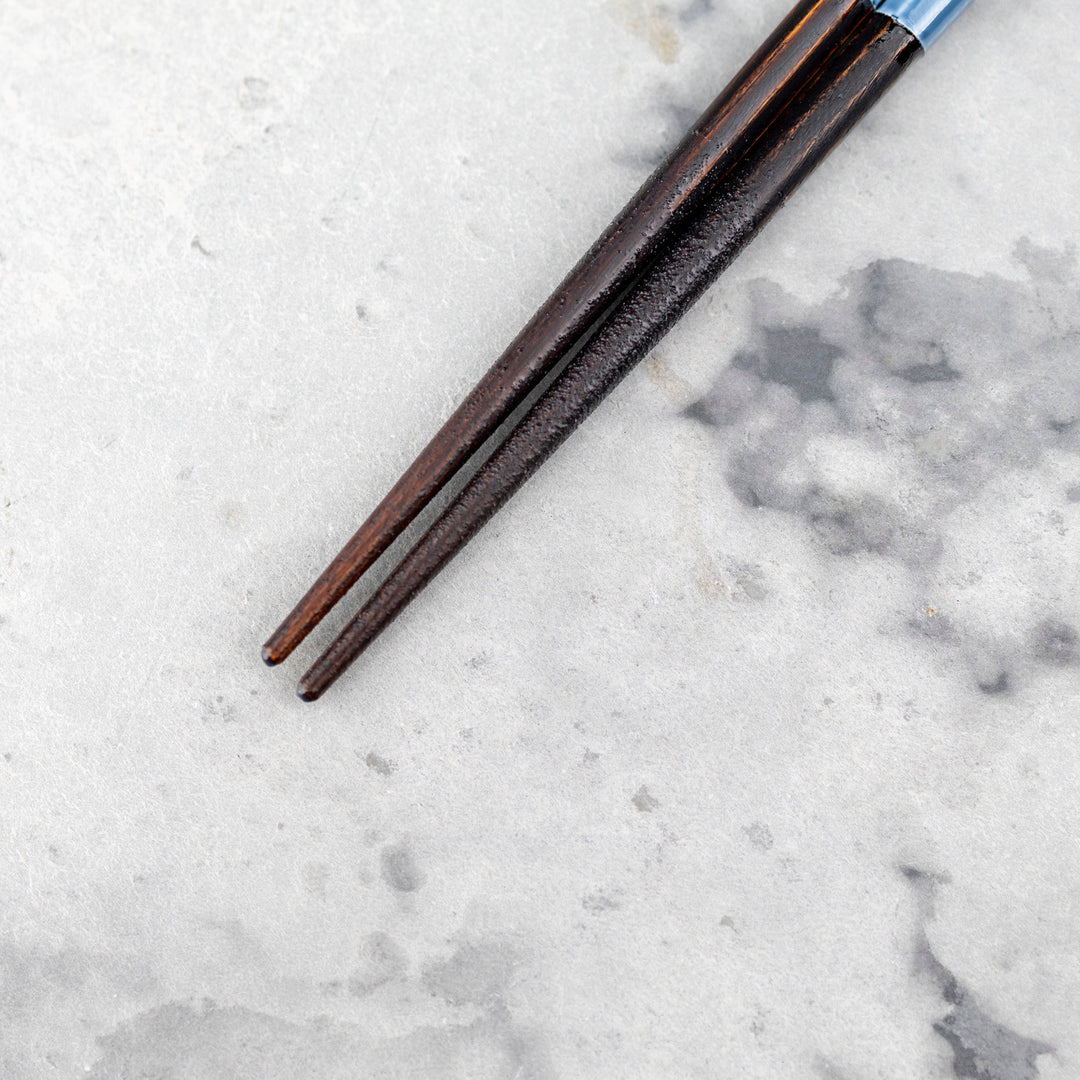 Kawai Japanese Sushi Chopsticks - Isosukashi Kokihanada Blue