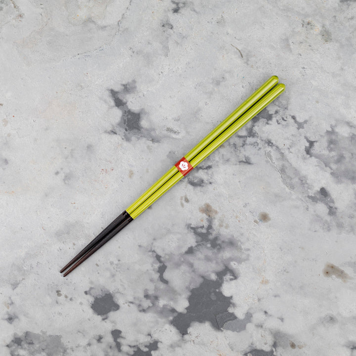 Kawai Japanese Sushi Chopsticks - Isosukashi Moegiiro Green