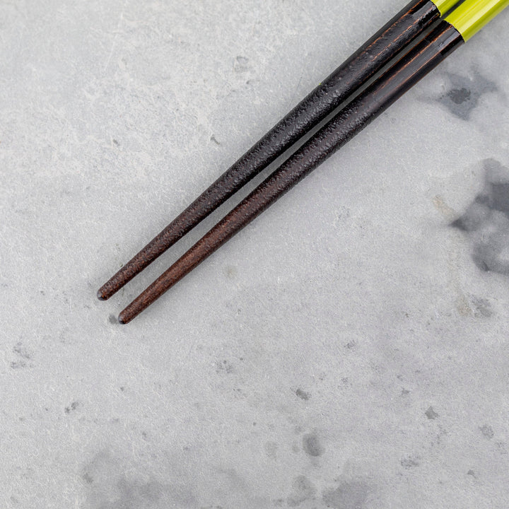 Kawai Japanese Sushi Chopsticks - Isosukashi Moegiiro Green