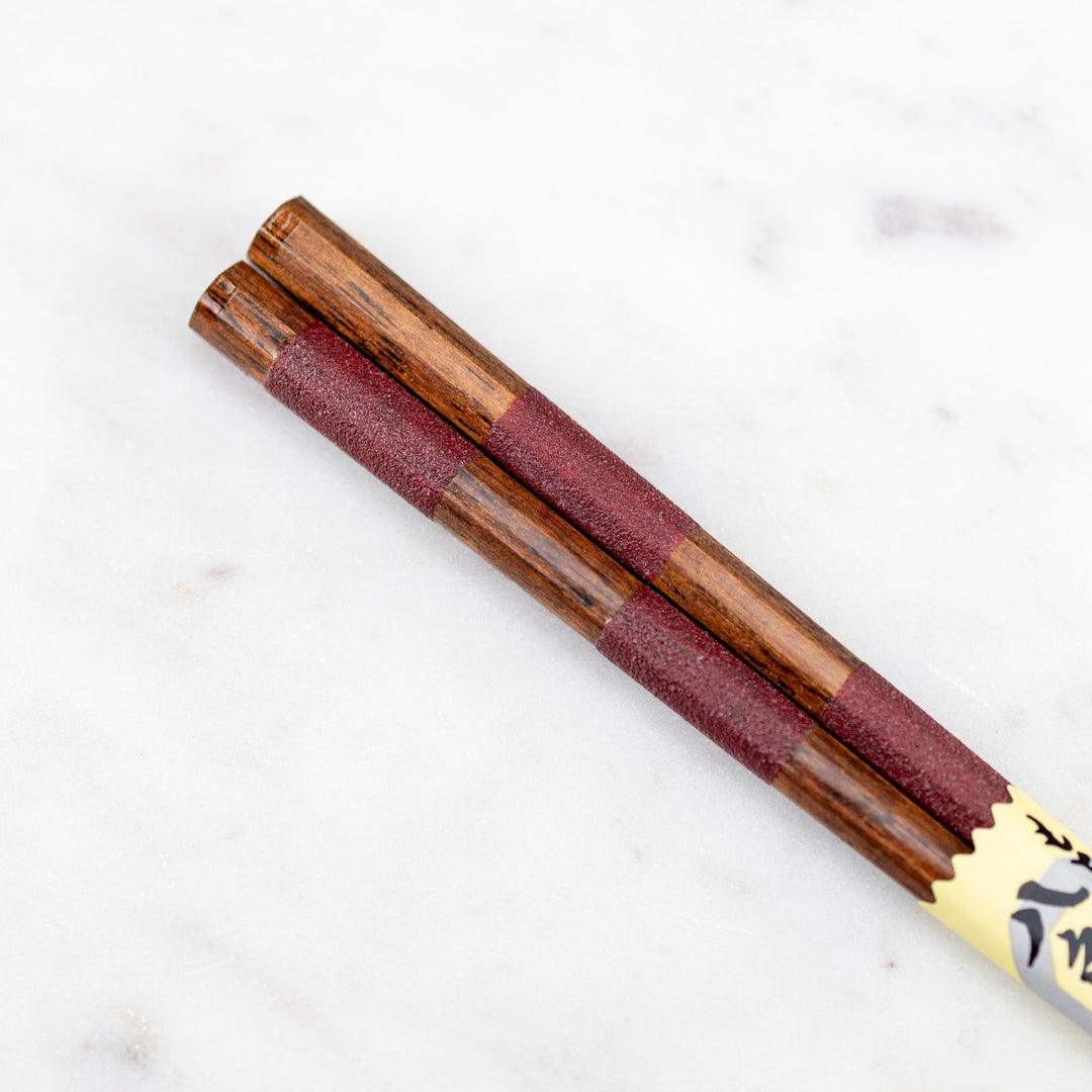Kawai Japanese Sushi Chopsticks - Kanshitsukoshi Red