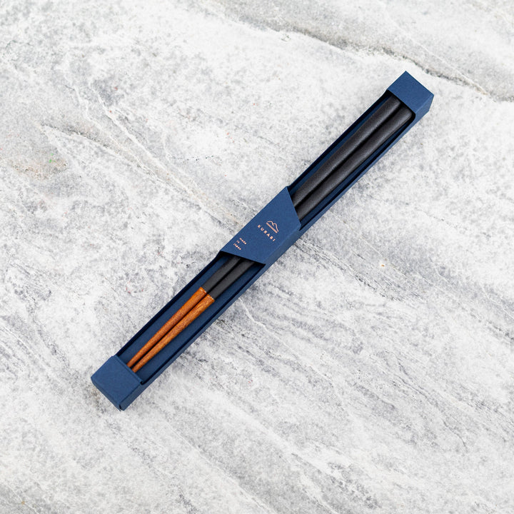 Kawai Japanese Sushi Chopsticks - Kurabi Black