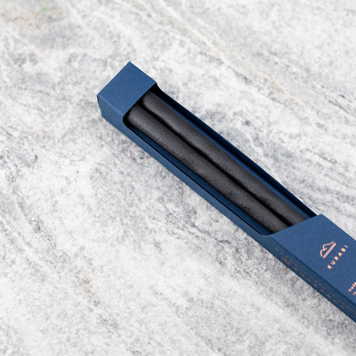 Kawai Japanese Sushi Chopsticks - Kurabi Black