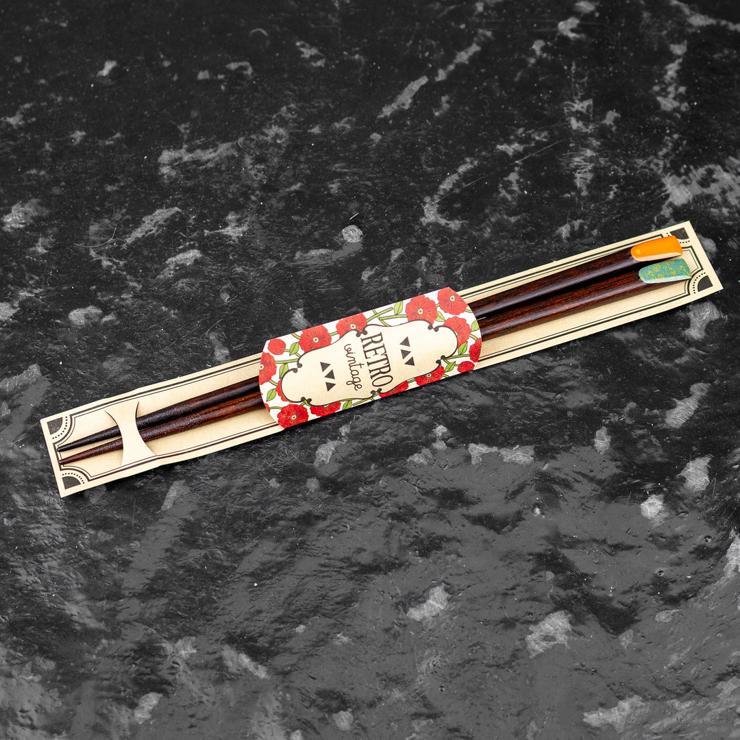 Kawai Japanese Sushi Chopsticks - Retro Vintage Kashmir