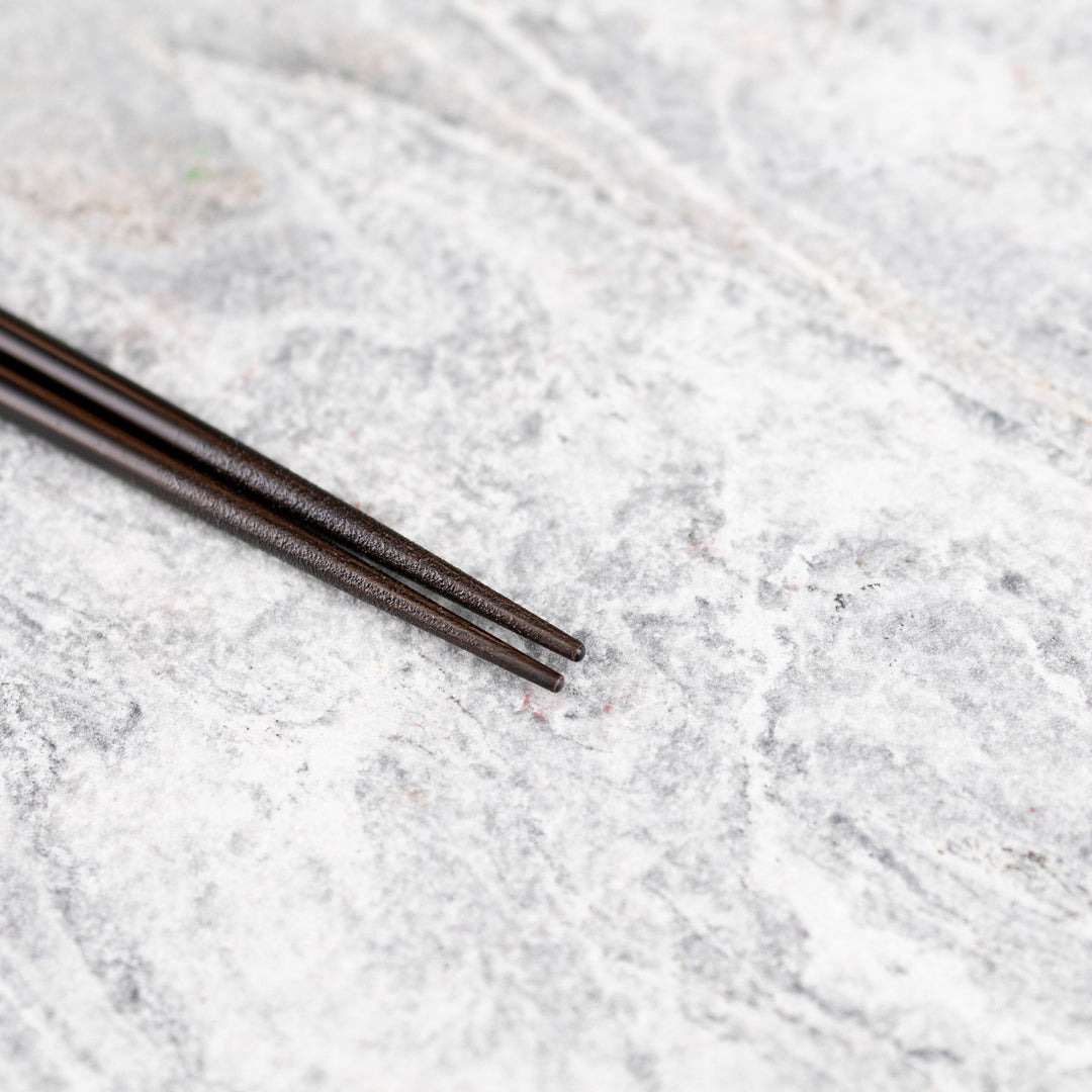 Kawai Japanese Sushi Chopsticks - Rokkaku Gessen Black