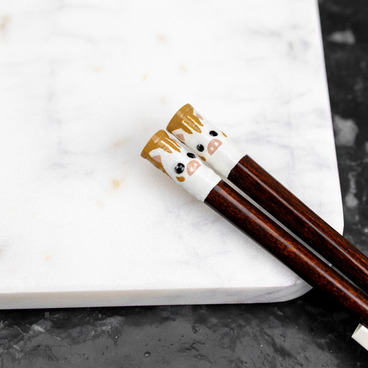 Kawai Japanese Sushi Chopsticks - Tegakietobachi Boar