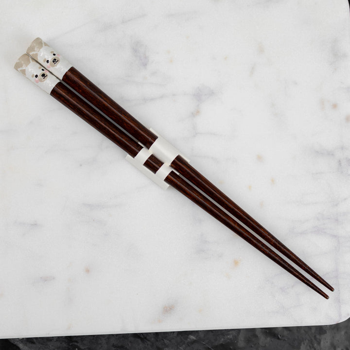 Kawai Japanese Sushi Chopsticks - Tegakietobachi Dog