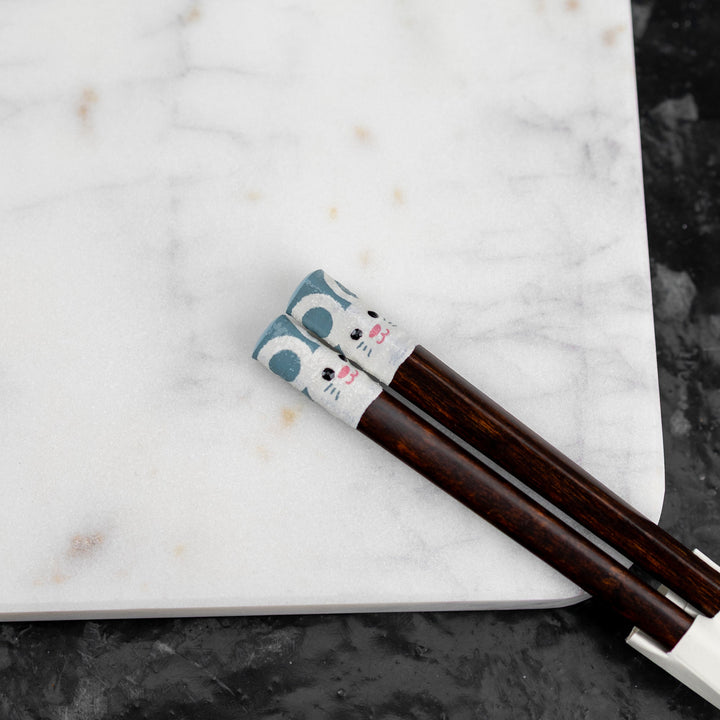 Kawai Japanese Sushi Chopsticks - Tegakietobachi Mouse