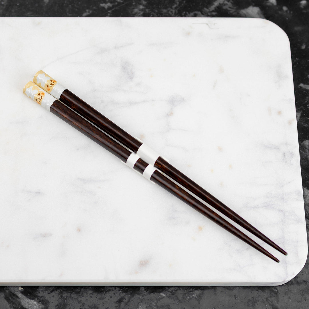 Kawai Japanese Sushi Chopsticks - Tegakietobachi Sheep