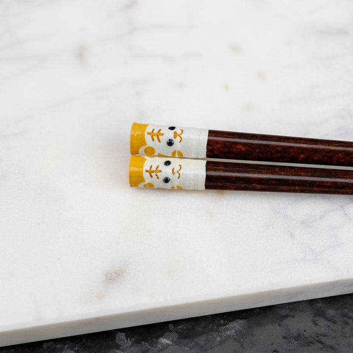 Kawai Japanese Sushi Chopsticks - Tegakietobachi Tiger