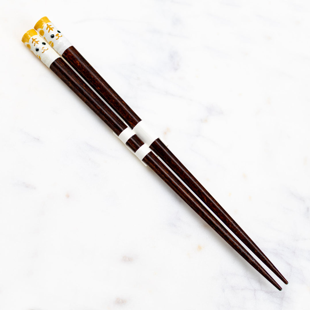 Kawai Japanese Sushi Chopsticks - Tegakietobachi Tiger