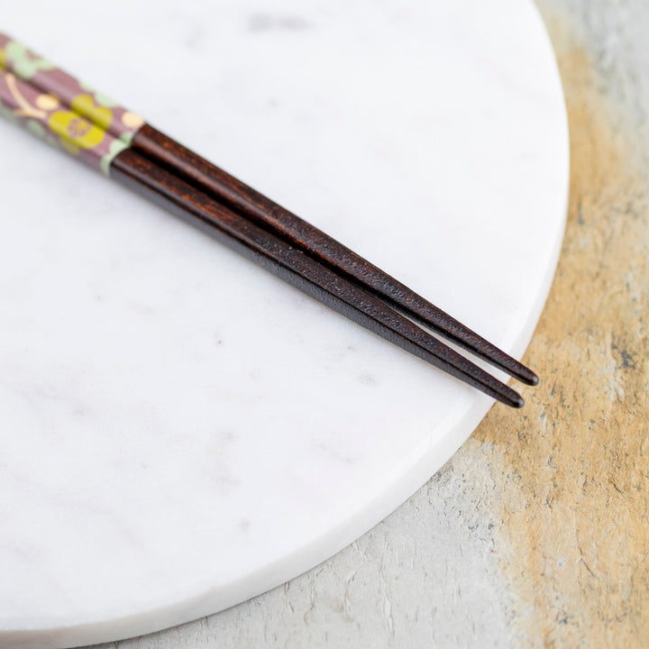 Kawai Japanese Sushi Chopsticks - Ume Purple
