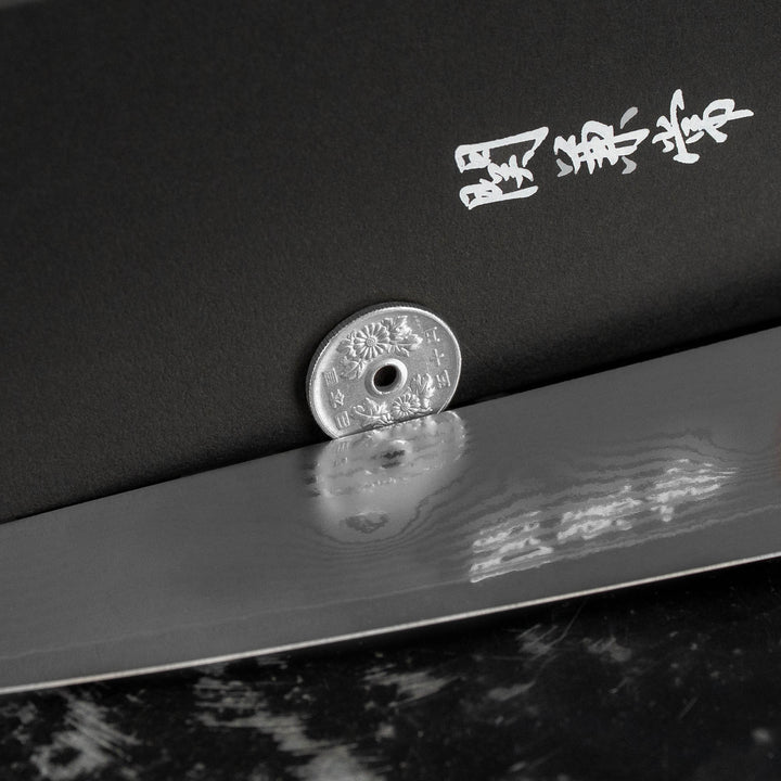 Gyuto 21 cm Kanetsune 100 Damascus VG-10