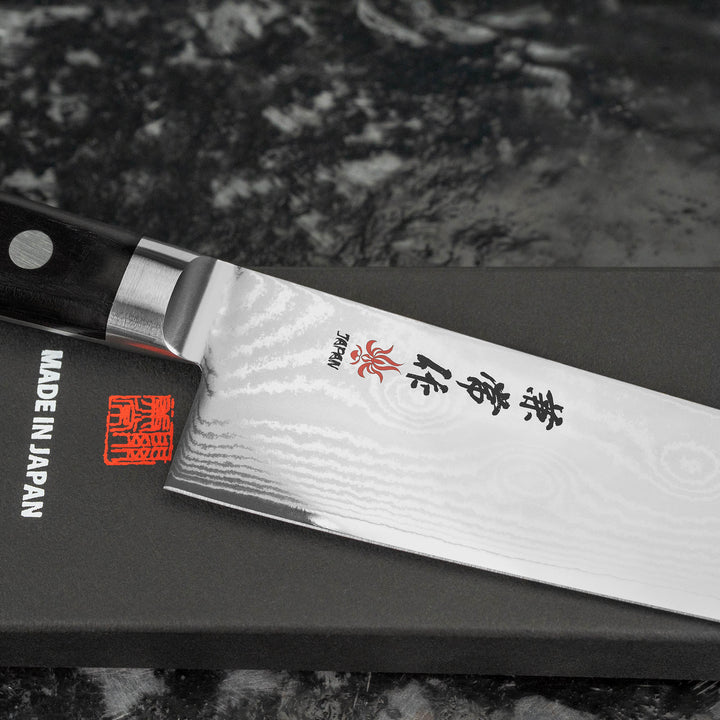 Gyuto 21 cm Kanetsune 100 Damascus VG-10