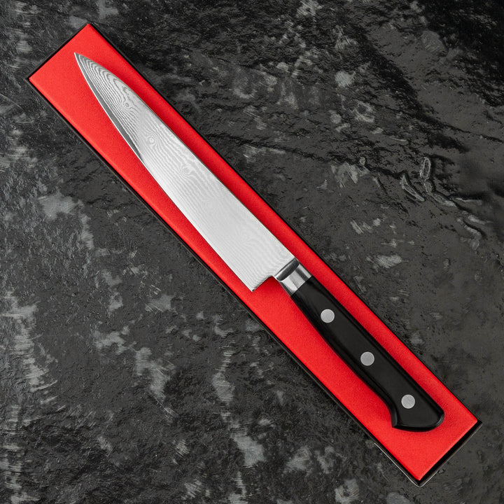 Petty 15 cm Kanetsune 100 Damascus VG-10