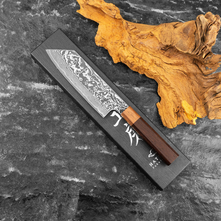 Bunka 17 cm Kenshiro Hatono Black Dye SG2