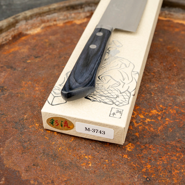 Nakiri 16,5 cm Kunio Masutani Blue Damascus VG-10